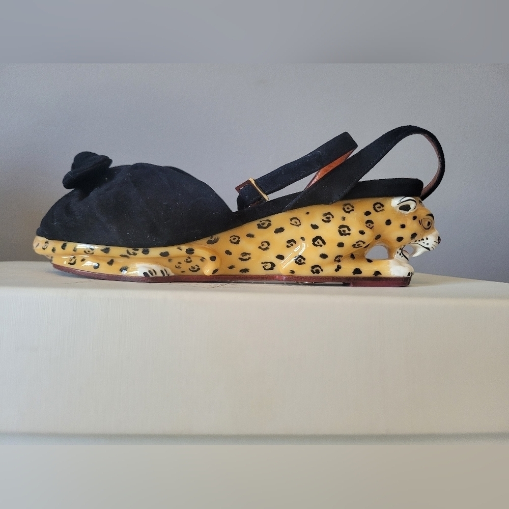 Charlotte Olympia Panthera Wedges, VGUC, Size 5.5 - Picture 7 of 13